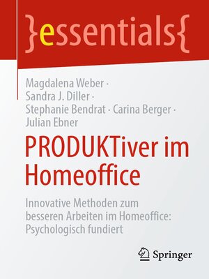 cover image of PRODUKTiver im Homeoffice